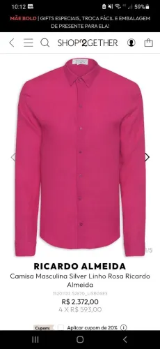 Camisa Ricardo almeida