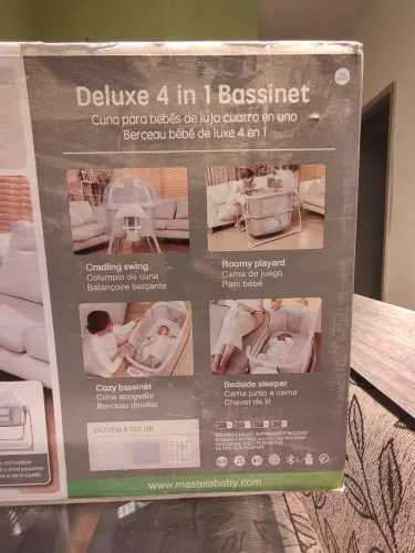 Berço portátil com bluetooth