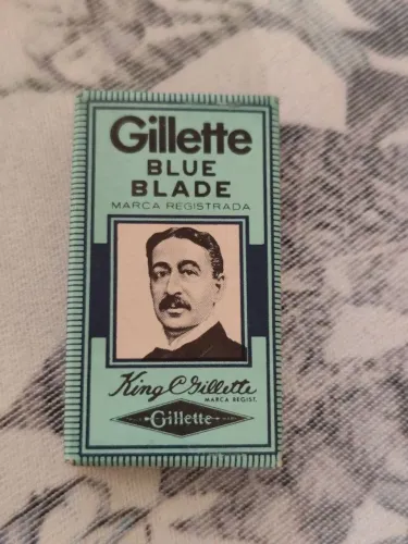 Gillette BLUE BLADE Colecionismo