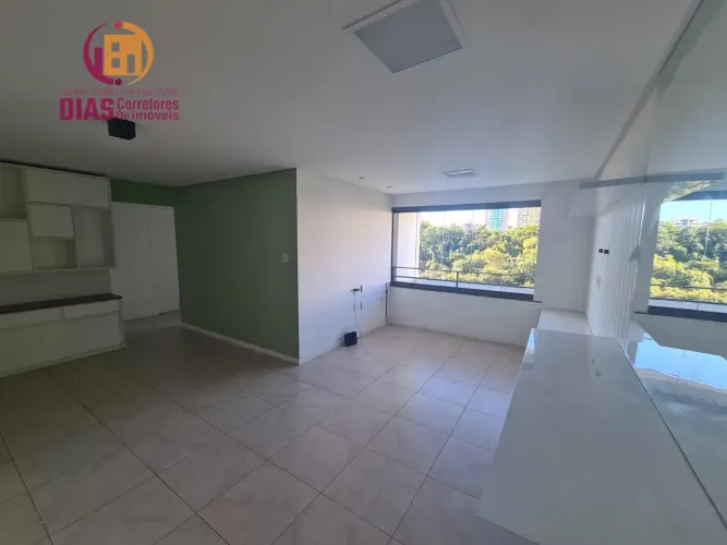 Alugo Apartamento nascente na Pituba com 82m2, 2/4, sendo 01 suìte com closet, 2 vagas, in