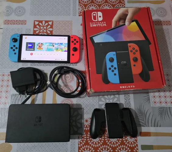 Nintendo switch oled desbloqueado 