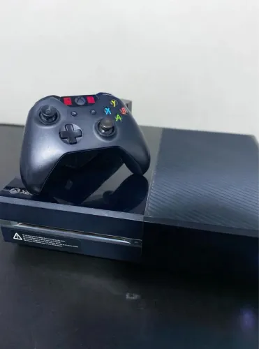 Xbox one fat - 512 GB - Controle original - fonte original