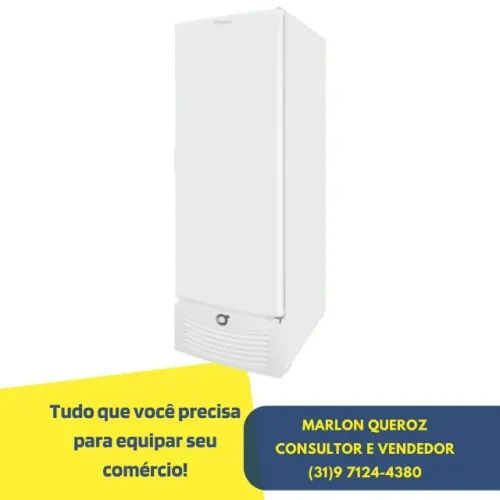 Freezer Vertical Metalfrio Fricon Tripla Ação