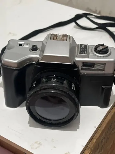 Câmera de fotografia antiga