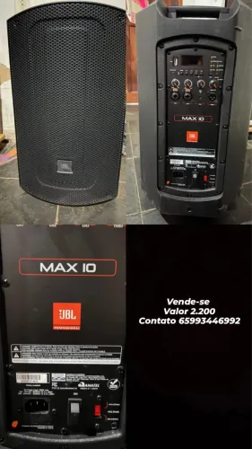 Caixa JBL MAX 10