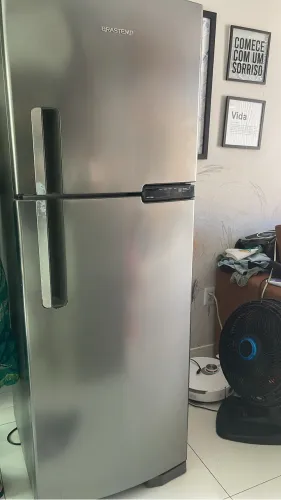 Geladeira Inox Brastemp 375L