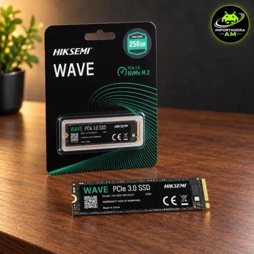 SSD Hiksemi Wave 256GB NVMe M.2 2280 PCIe 3.0 - 3 Meses de Garantia