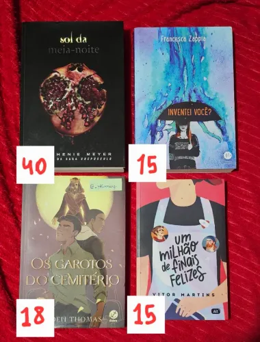 Livros - Um milhão de finais felizes & Os garotos do cemitério