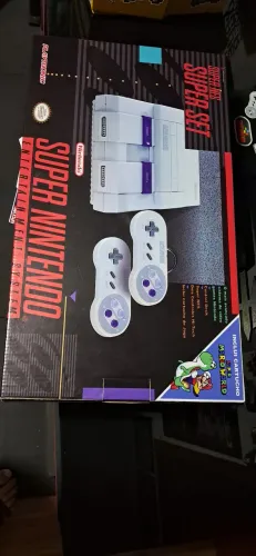 Caixa Retro Super nintendo (original da época)