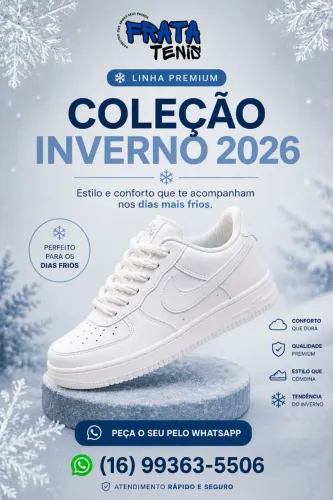 Tênis inverno Novo