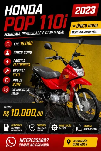 Moto bem conservada