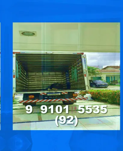 Frete Bau para São Jorge, Educandos e Crespo! Transporte seguro e confiável!