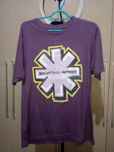 Camiseta Red Hot chili Peppers oficial merchandising tamanho M