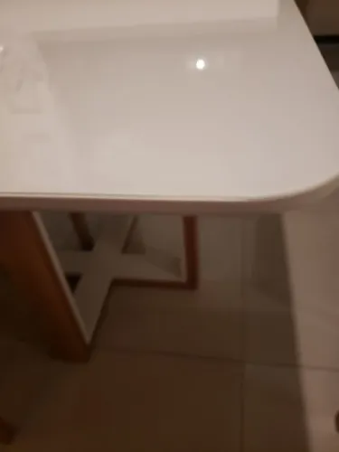 TAMPO DE MESA MDF COM VIDRO