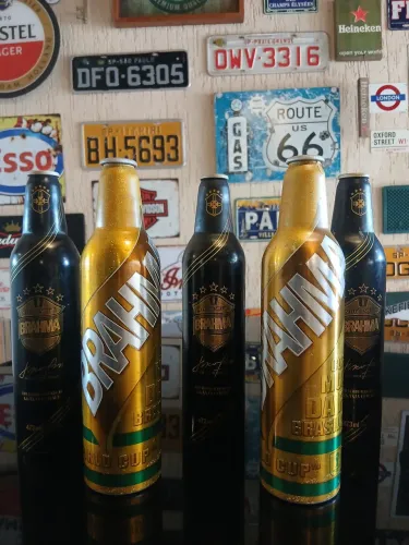 Garrafas alumínio Brahma