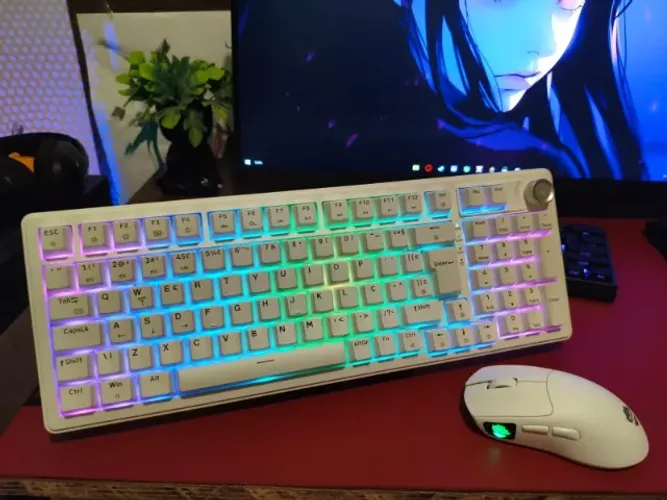 kit mouse e teclado sem fio