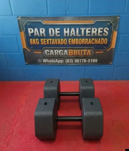Par de halteres 8kg