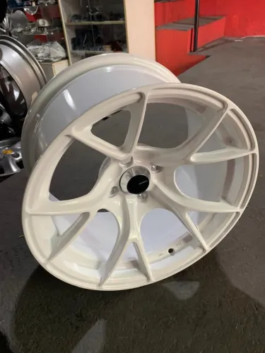 Rodas aro 15 Tl8 AS26 estiloJDM 4x100 Branco YKW