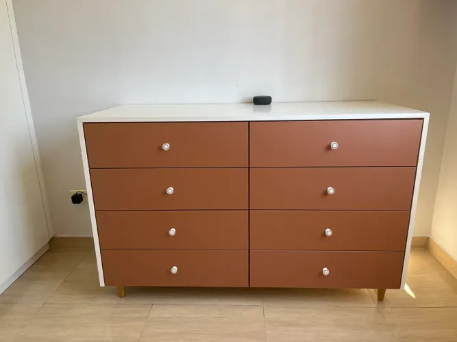 Cômoda Quarto 8 gavetas