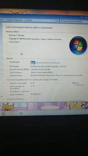 NOTEBOOK 400 reais