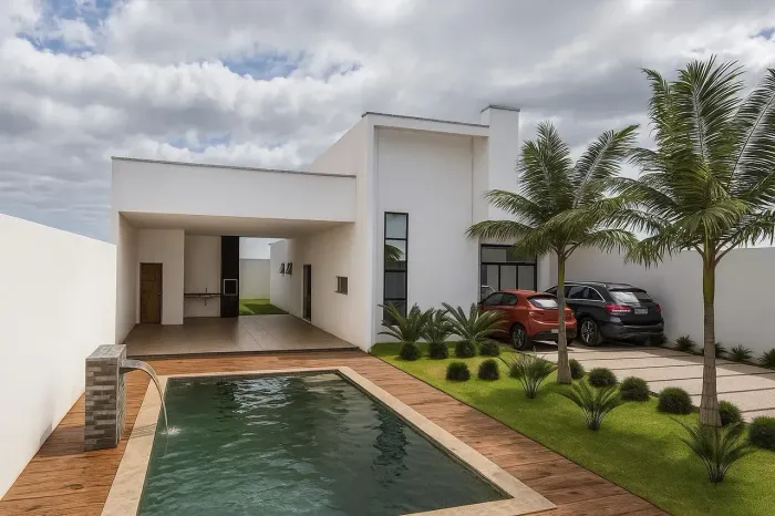 TG| Casa na Planta Lado Praia lote 15x30 | ALTO PADRAO
