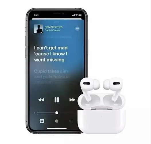 Fone de Ouvido Sem Fio Bluetooth Pro 6 Com Cancelamento De Ruído Pop-Up para iOS -GPS
