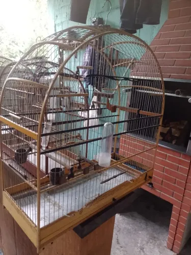 VENDO GAIOLAS NOVA PARA PÁSSAROS DE PORTE PEQUENO E MÉDIO