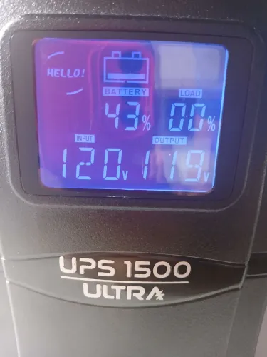 Nobreak Mcm 1500 Ultra Ups 1.2 Mon/220v Preto