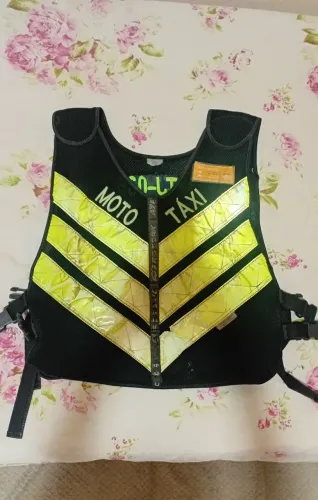 ?Kit Mototáxi - Colete Refletivo + Camisa Manga Longa