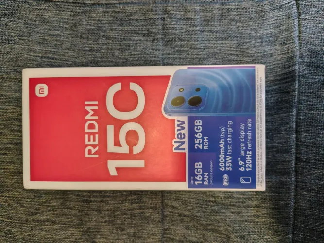 Vendo celular Xiaomi Redmi 15 C 16 GB RAM 256 GB ROM