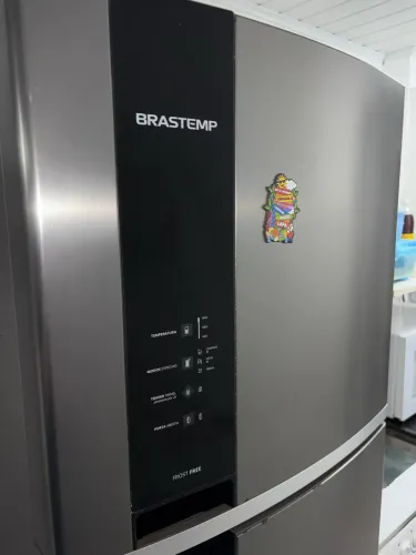 Geladeira Brastemp Frost Free 400L Inox BRM53HK