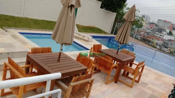 Apartamento para alugar, 53 m² por R$ 2.988,62/mês - Jardim Caner - Taboão da Serra/SP