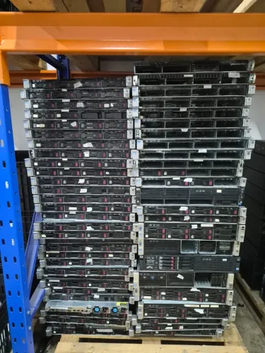 LOTE 75 SERVIDORES HP PROLIANT DL360e Gen8, DL320e, DL380 e SUPERMICRO