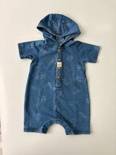 Macacão Benetton em malha de algodão
