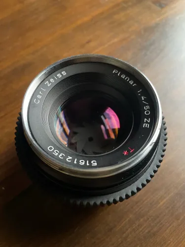 ZEISS PLANAR 50mm 1.4 CANON