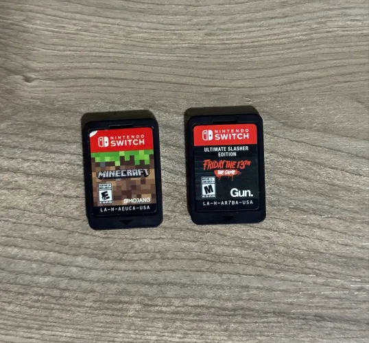 Sexta feira 13 + Minecraft Nintendo Switch
