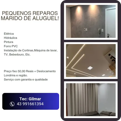 Pequenos reparos valor fixo