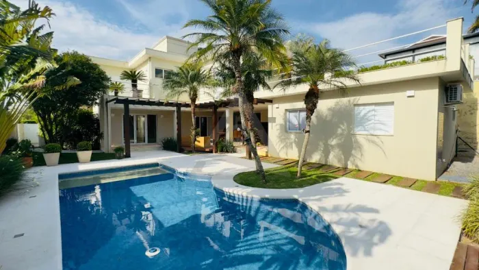 Casa à venda e para alugar em Campinas, Loteamento Alphaville Campinas, com 4 suítes, com