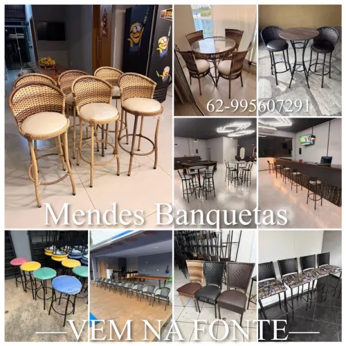 Banqueta Banquetas à pronta entrega