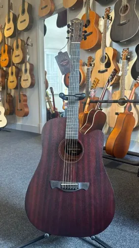 Violão Folk Tagima Kansas Aço Elétrico Gran Reserva Cutaway Dkmop