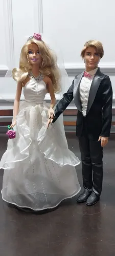 Boneca Barbie Noivos 