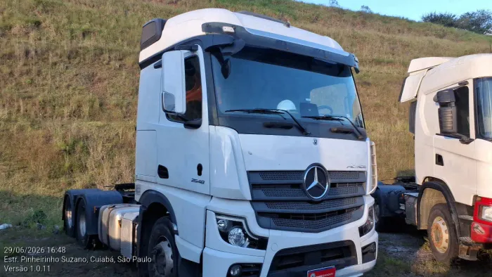 Mercedes-Benz Actros 2548/36 LS 6x2 2021/2021 Vamos Seminovos Pinheirinho Caminhões