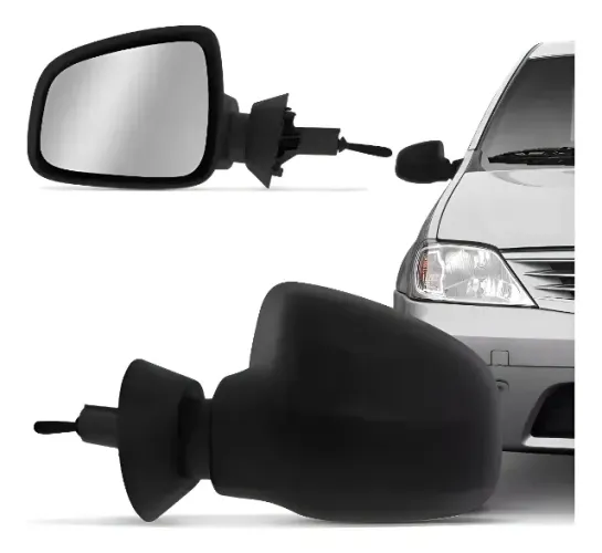 Retrovisor Renault Sandero Logan 2009 2014 Manual Direito