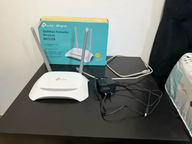 Roteador TP-Link 300Mbps TL-WR840N Aginet - Semi-novo