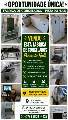 Fabrica de pizza congelada e outros valor negociável