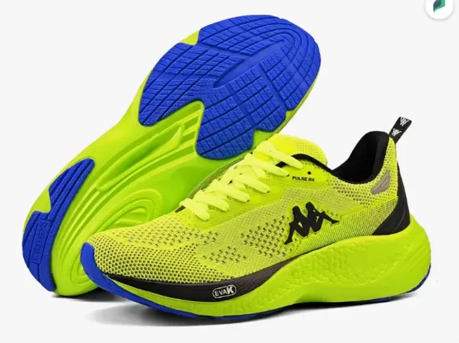 Tênis Kappa Pulse Rx Unissex Corrida Conforto Várias Cores e Tamanhos