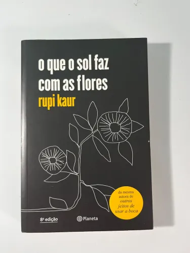 Livro - O que o sol fez com as flores