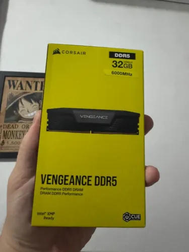 Memória Ram Corsair Vengeance 32GB (2x16GB) 6000MHz CL36