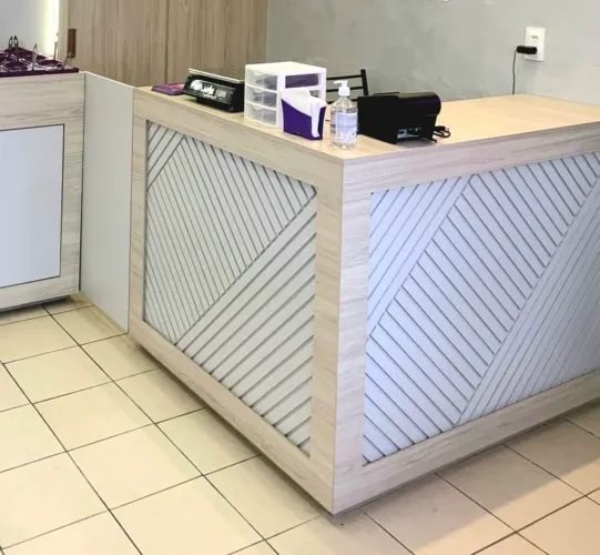 Balcão de Recepção para Loja, Açaíteria ou Cafeteria