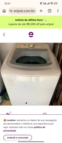 Máquina Consul 10kg